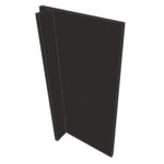 Façade de porte lave-vaisselle ENHET L40H75cm - Black