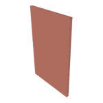 Façade de tiroir FAKTUM L40H57cm - Canyon Red