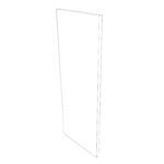 Façade DELINIA L30H77cm - White Alaska