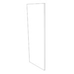 Façade DELINIA L45H138cm - White Alaska